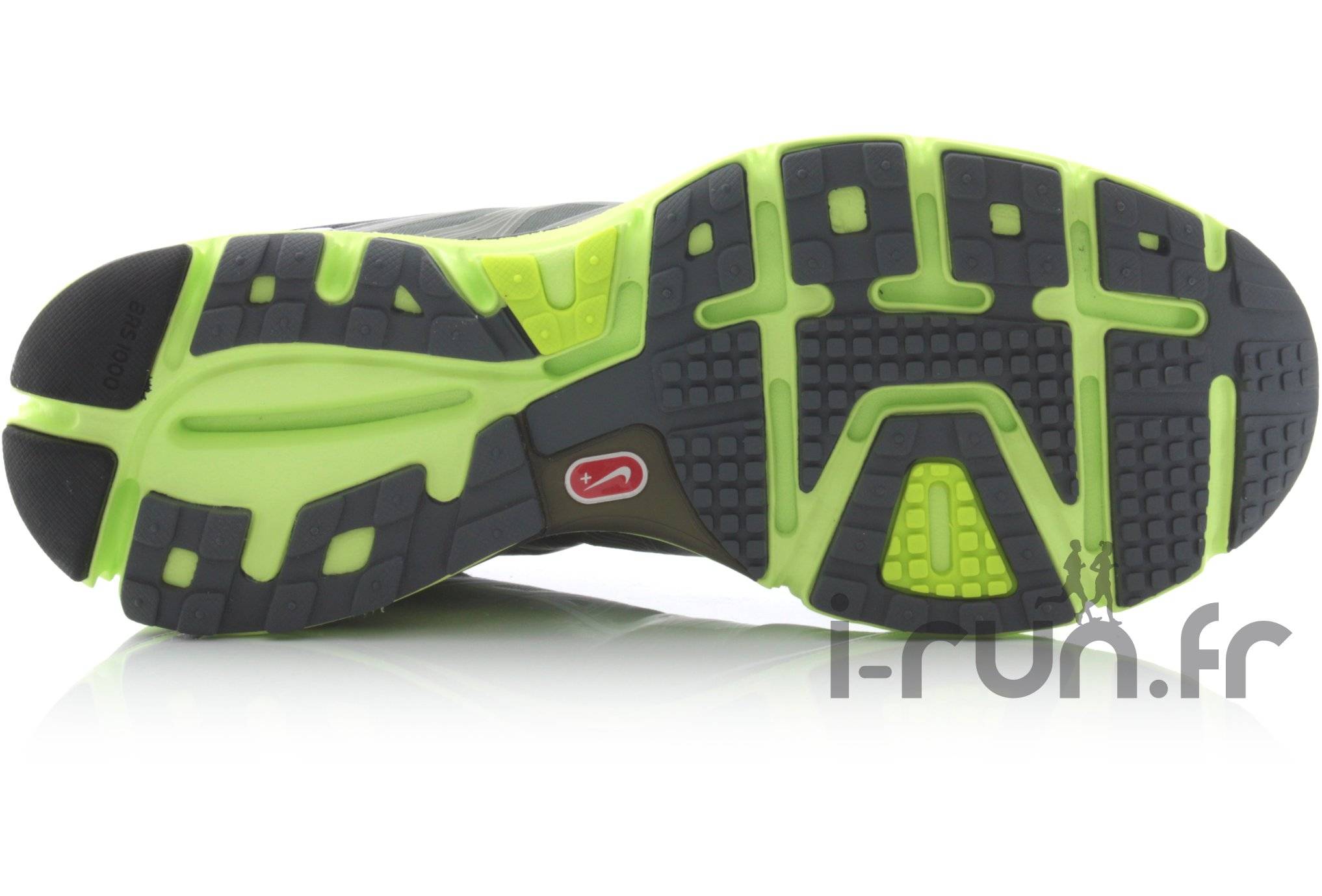 NIKE LUNARGLIDE＋2 Nike LunarGlide+ 2 Grise & Orange homme pas cher - 407648