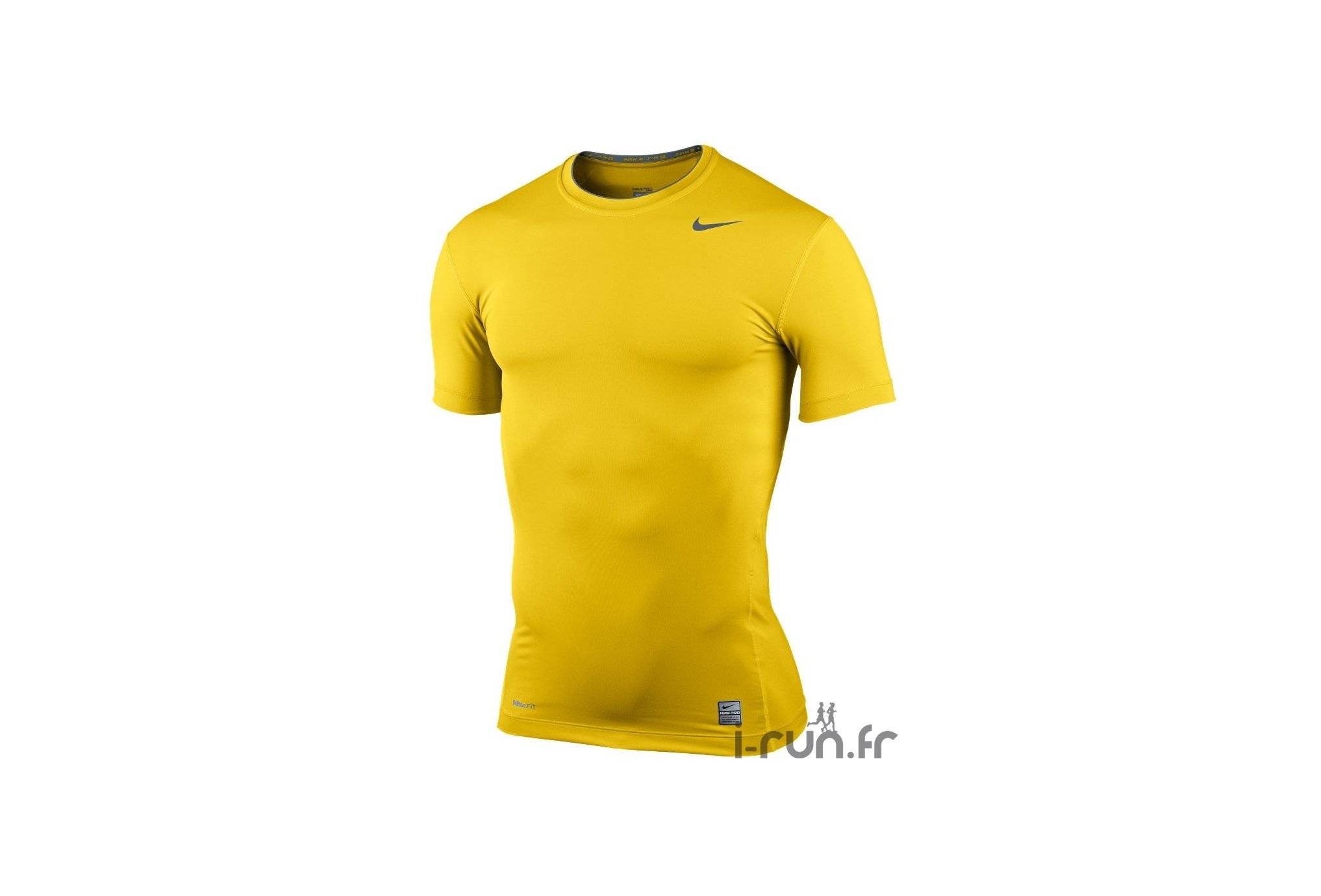 Unisport T Shirt Nike Femme Jaune T-shirt Jaune Homme Nike Ready