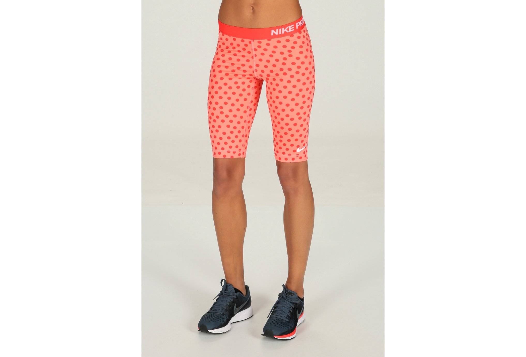 Nike Pro Cuissard Long Small Dot 11 W femme pas cher