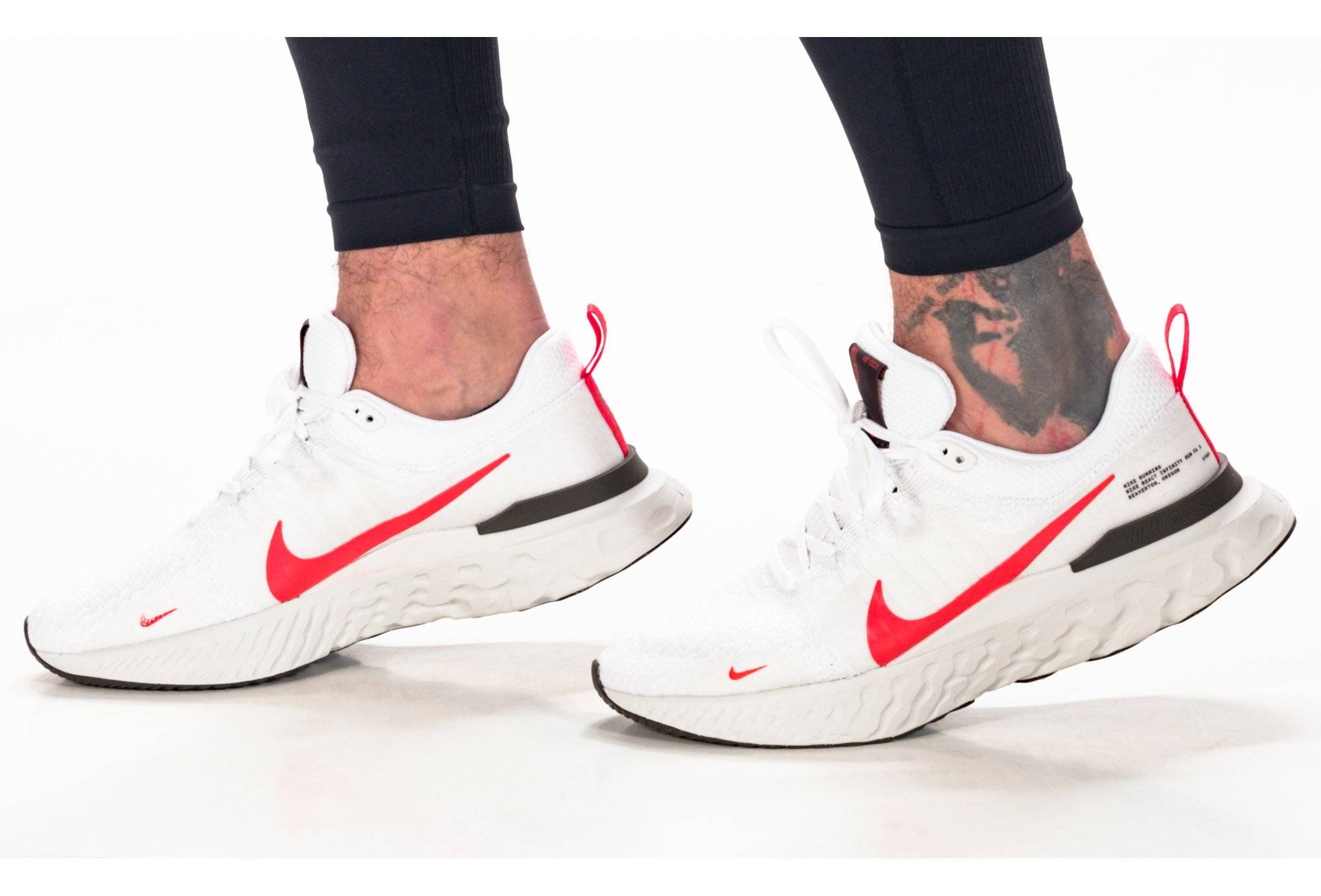 Running Nike Nike Epic React Flyknit Homme Rouge Nike React