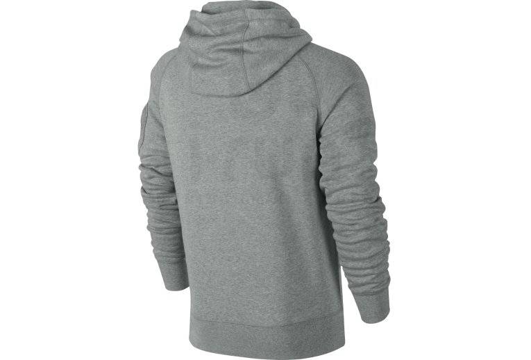 HOT Grey Nike Sweat Capuche Fleece Nike Sweat Capuche