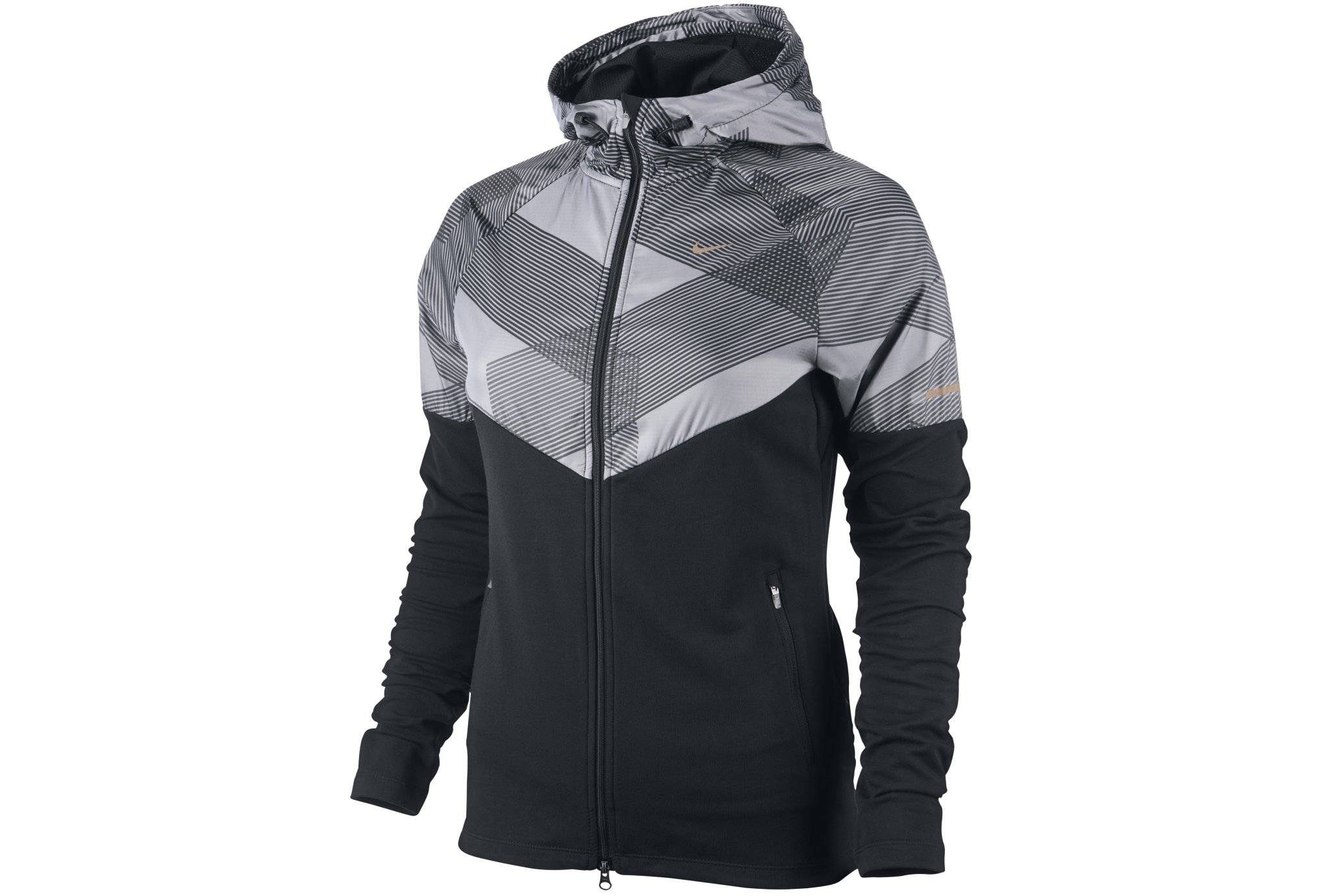 Nike Sweat-shirt à capuche zippé Fanatic W femme pas cher