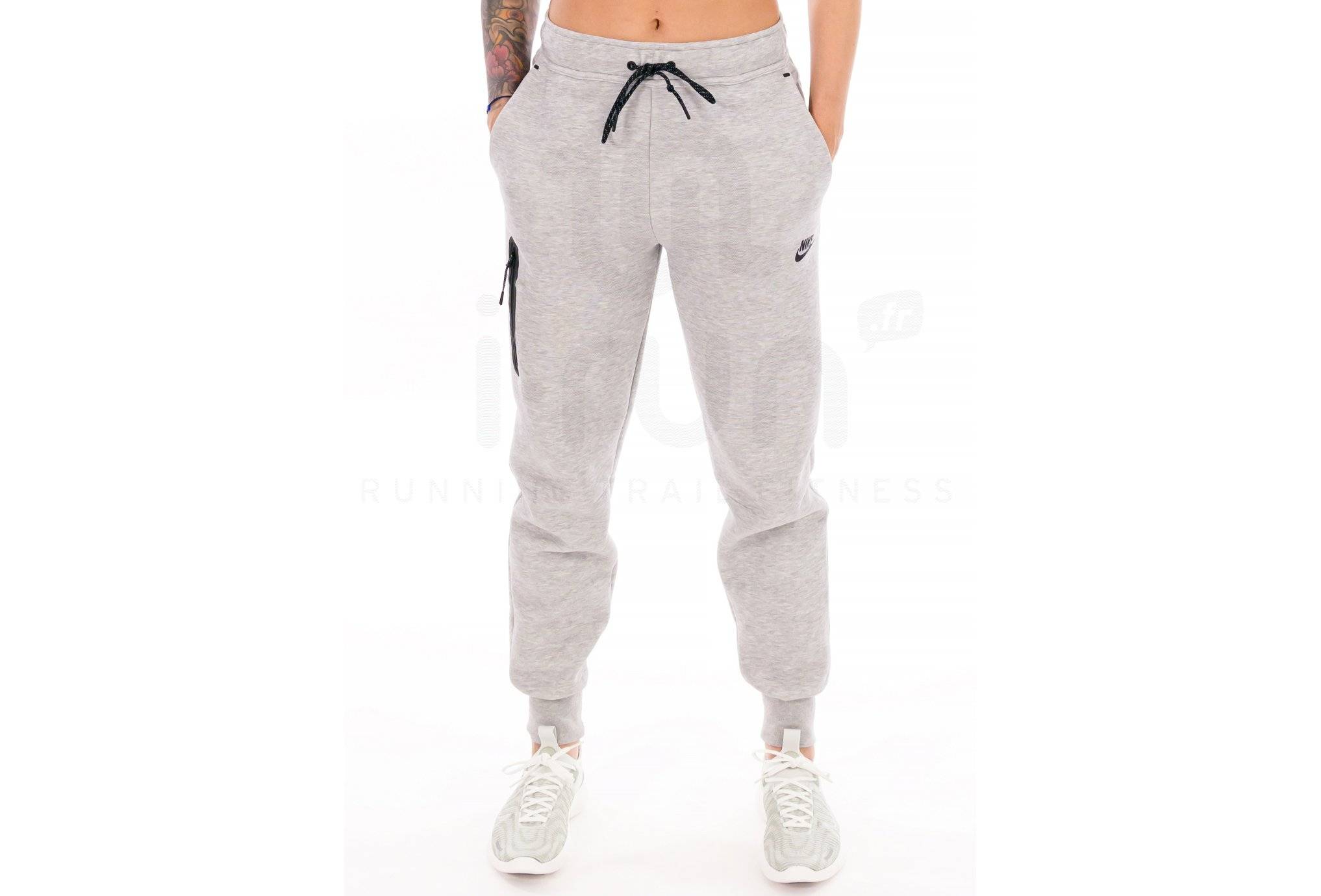 Pantalon Gris Bas De Jogging Nike Gris Femme NIKE PANT JOGGER