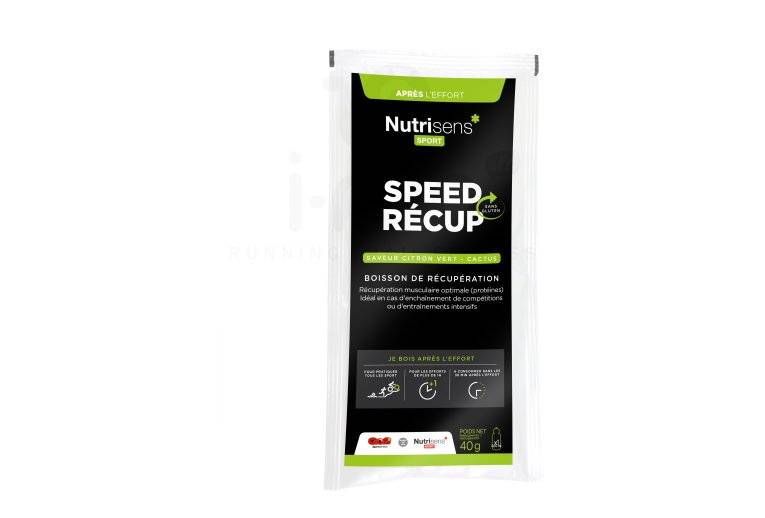 Nutrisens Sport Sachet Speed R�cup - Citron vert/Cactus 