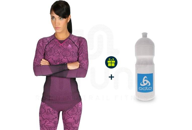 Odlo Pack Blackcomb Evolution Warm W + 1 bidon 700 ml offert 