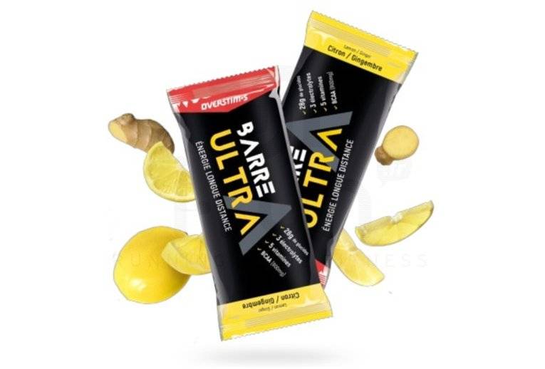OVERSTIMS Barre nergtique Ultra citron et gingembre