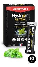 OVERSTIMS Boisson Hydrixir Ultra (10 Sticks) Menthe
