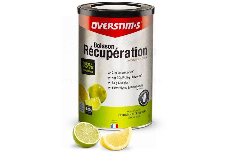 OVERSTIMS Boisson Rcupration lite 420g - Citron/citron vert 