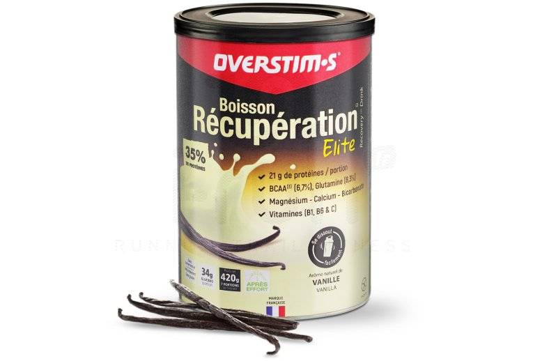 OVERSTIMS Boisson Rcupration lite 420g - Vanille 