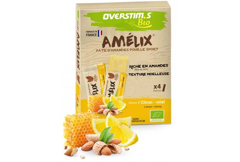 OVERSTIMS tui 4 ptes d'amandes Amlix Bio - Citron miel 