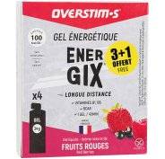 OVERSTIMS tui Gels Endurance Energix Liquide 3+1 - Fruits rouges