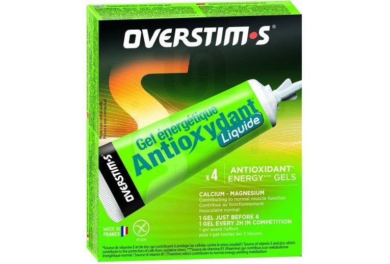 OVERSTIMS tui Gels Liquides Antioxydant - Pomme verte 