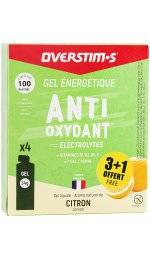 OVERSTIMS tui Gels Liquides Antioxydant 3+1 - Citron