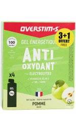 OVERSTIMS tui Gels Liquides Antioxydant 3+1 - Pomme verte