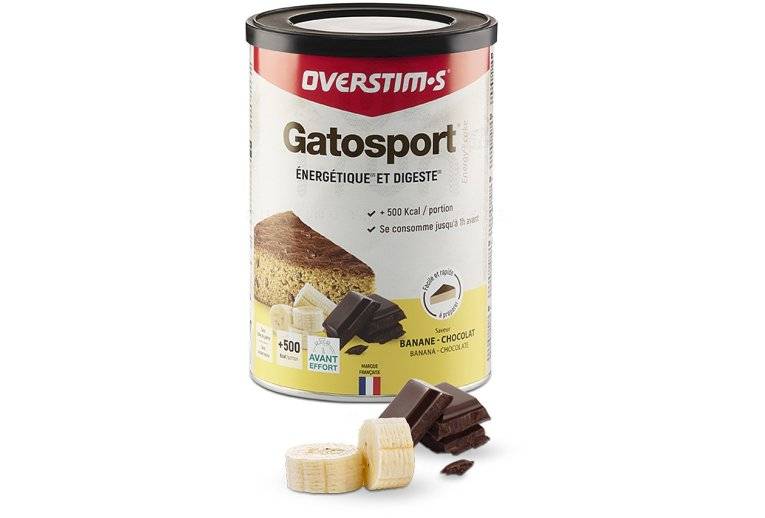 OVERSTIMS Gatosport 400 g - Banane/chocolat 