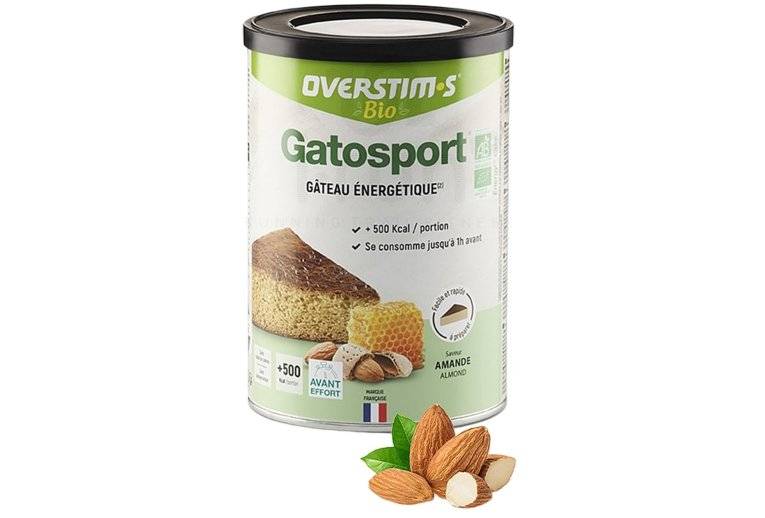 OVERSTIMS Gatosport Bio 400 g - amande 