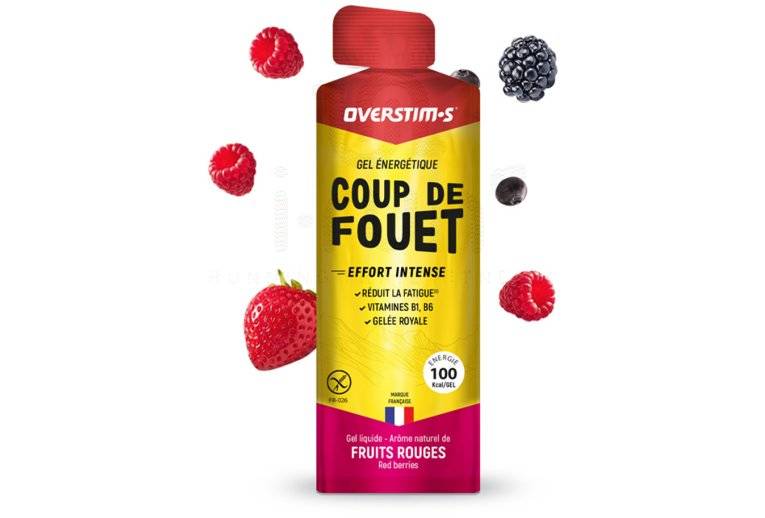 OVERSTIMS Gel Coup de Fouet Fruits Rouges