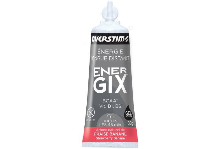 OVERSTIMS Gel Endurance Energix Liquide - fraise banane 