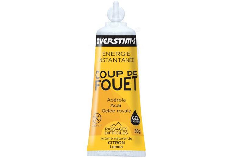 OVERSTIMS Gel nergie Instantane Coup de Fouet - Citron 