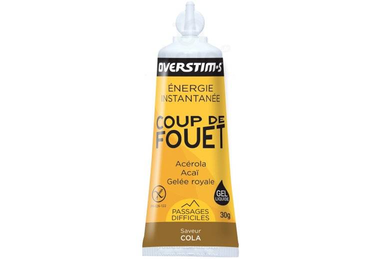 OVERSTIMS Gel nergie Instantane Coup de Fouet - Cola 