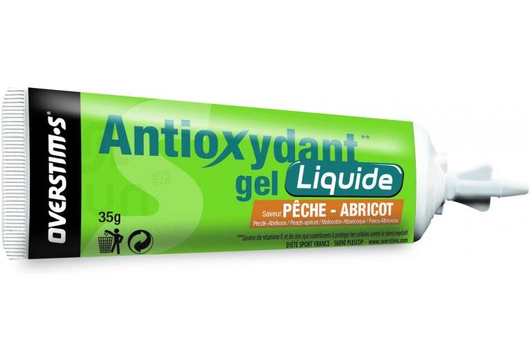 OVERSTIMS Gel Liquide Antioxydant - Pche abricot 