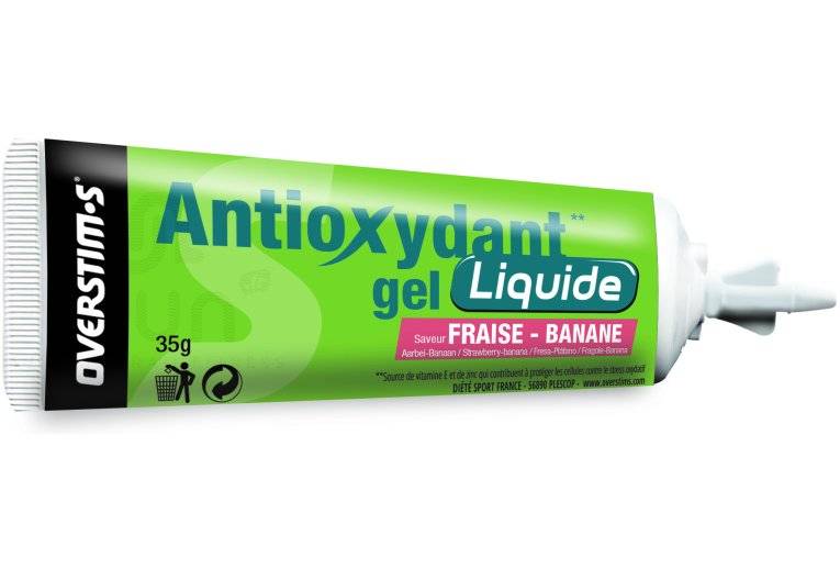 OVERSTIMS Gel Liquide Antioxydant - Fraise banane 