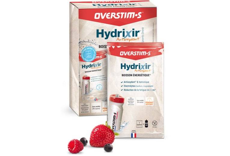 OVERSTIMS Hydrixir 15 sachets - Fruits rouges 