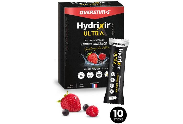 OVERSTIMS Hydrixir Ultra - 10 sticks Fruits rouges