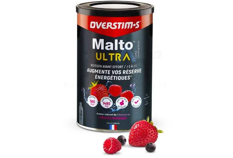 OVERSTIMS Malto Ultra 450 g - Fruits rouges 
