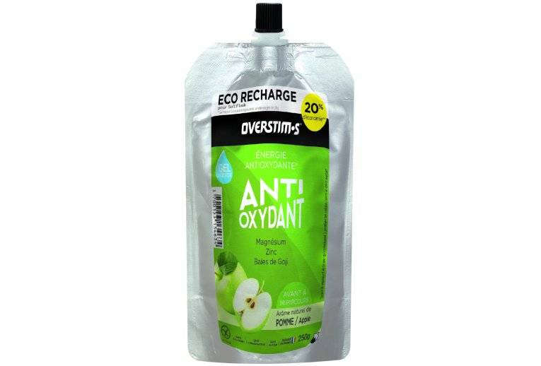 OVERSTIMS Recharge Eco Gel Endurance Antioxydant 250 g - Pomme 