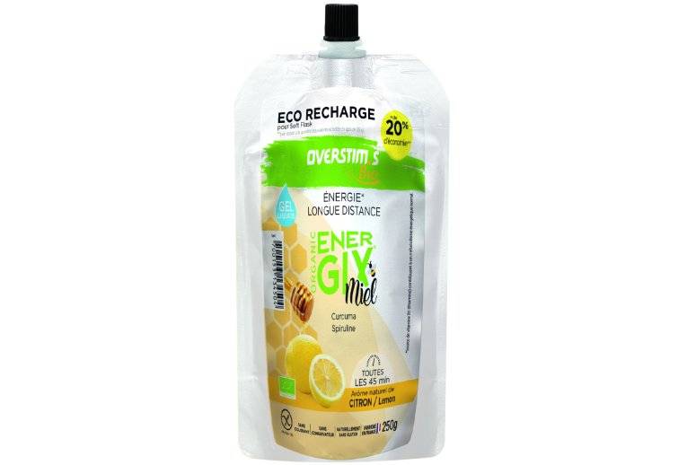 OVERSTIMS Recharge �co Gel �nerg�tique Energix Miel Bio 250 g - Citron 