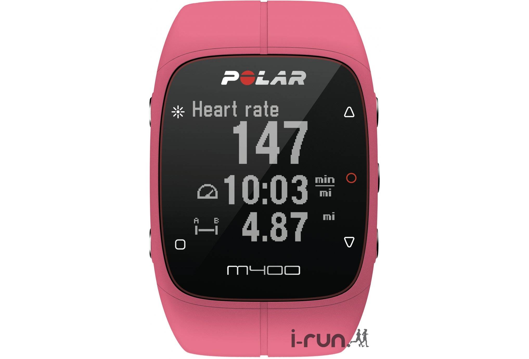 Test Polar M400 HR – Montre running cardio GPS