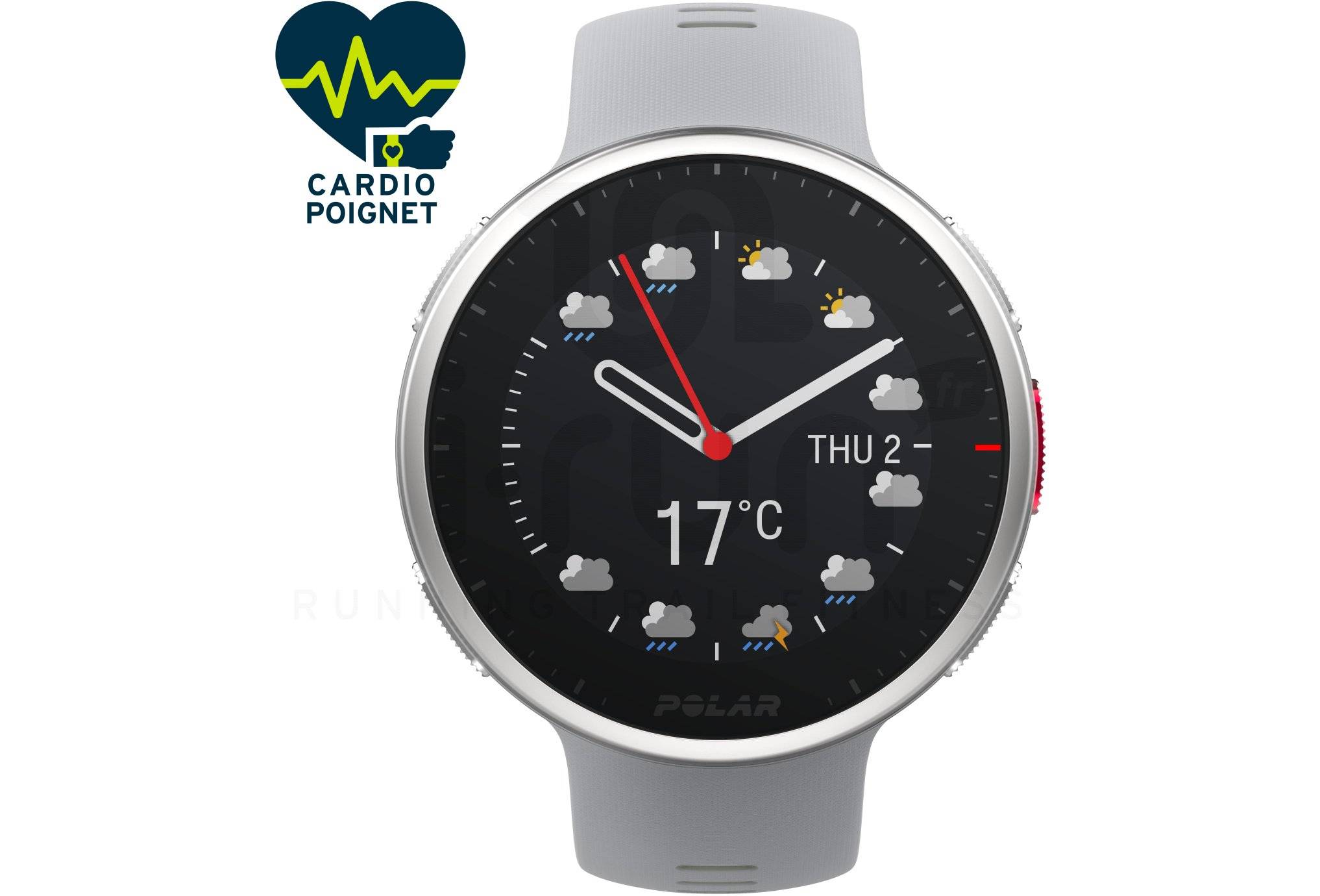Montre Running Polar Vantage V2 Noire (M/L) – Très Bon état