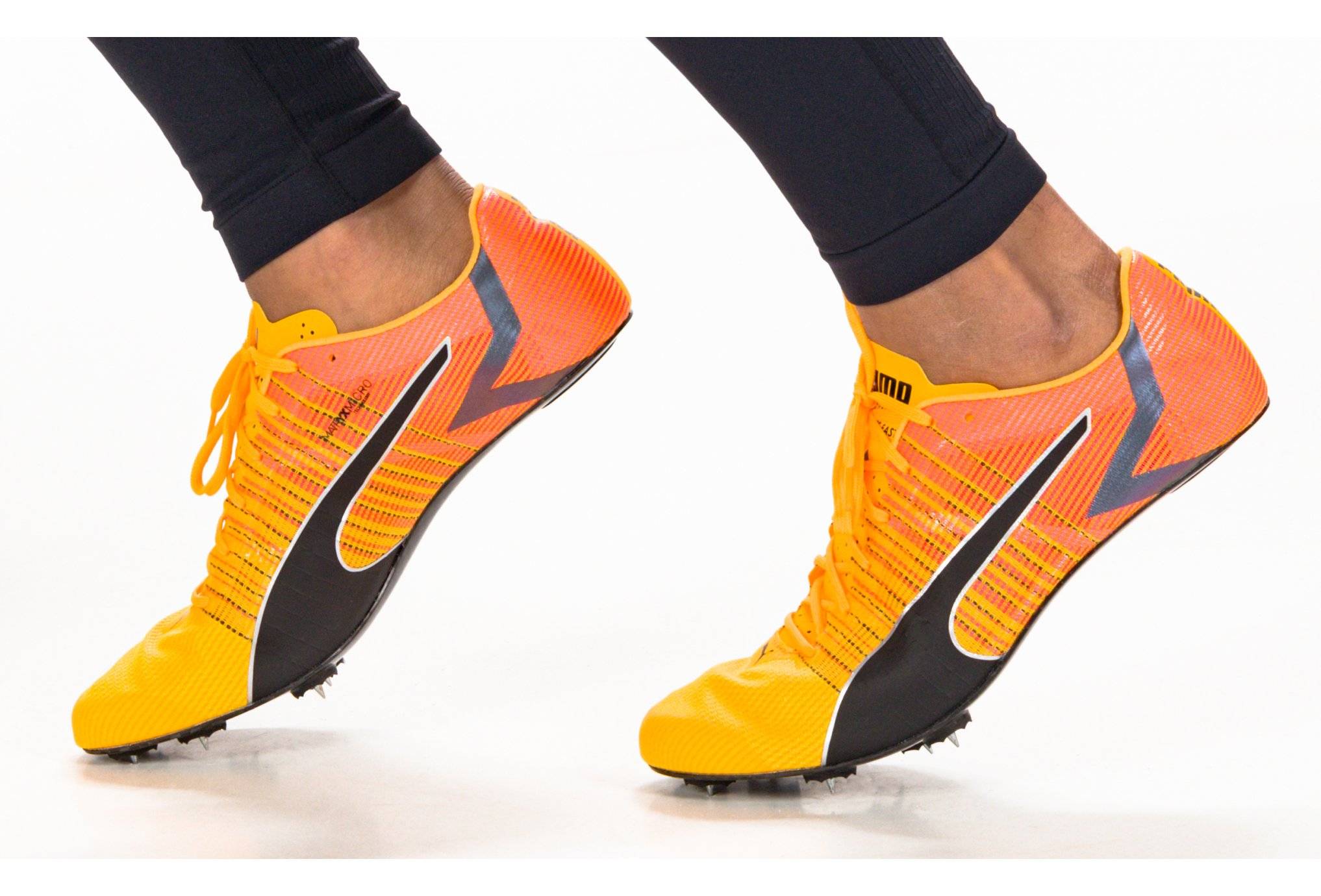 スパイク・シューズ PUMA EVOSPEED TOKYO FUTURE FASTER+ Puma evoSpeed Tokyo Future Faster Running Spikes Orange