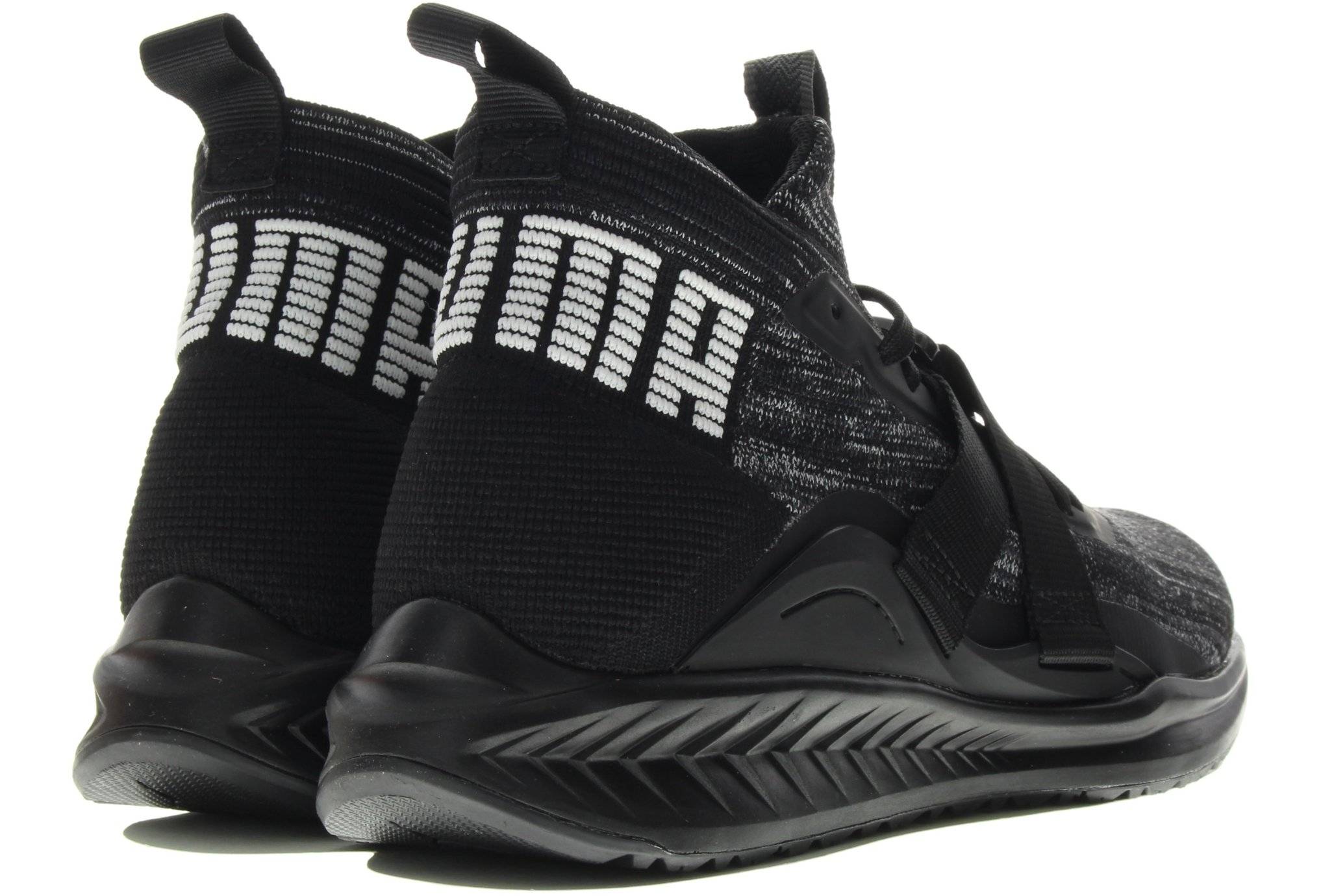 Puma ignite outlet evoknit en noir