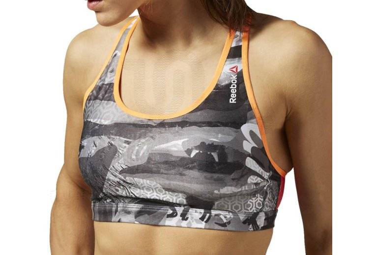 Reebok Brassire Hero Power Crazy Camo 2.0 W 
