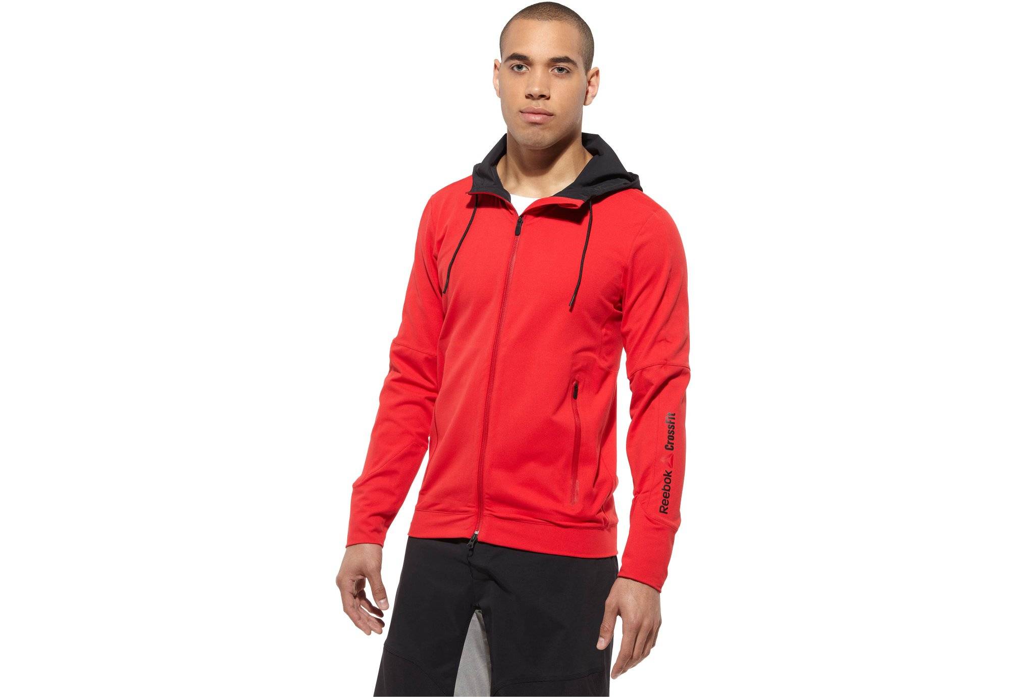 Veste reebok crossfit homme on sale rouge