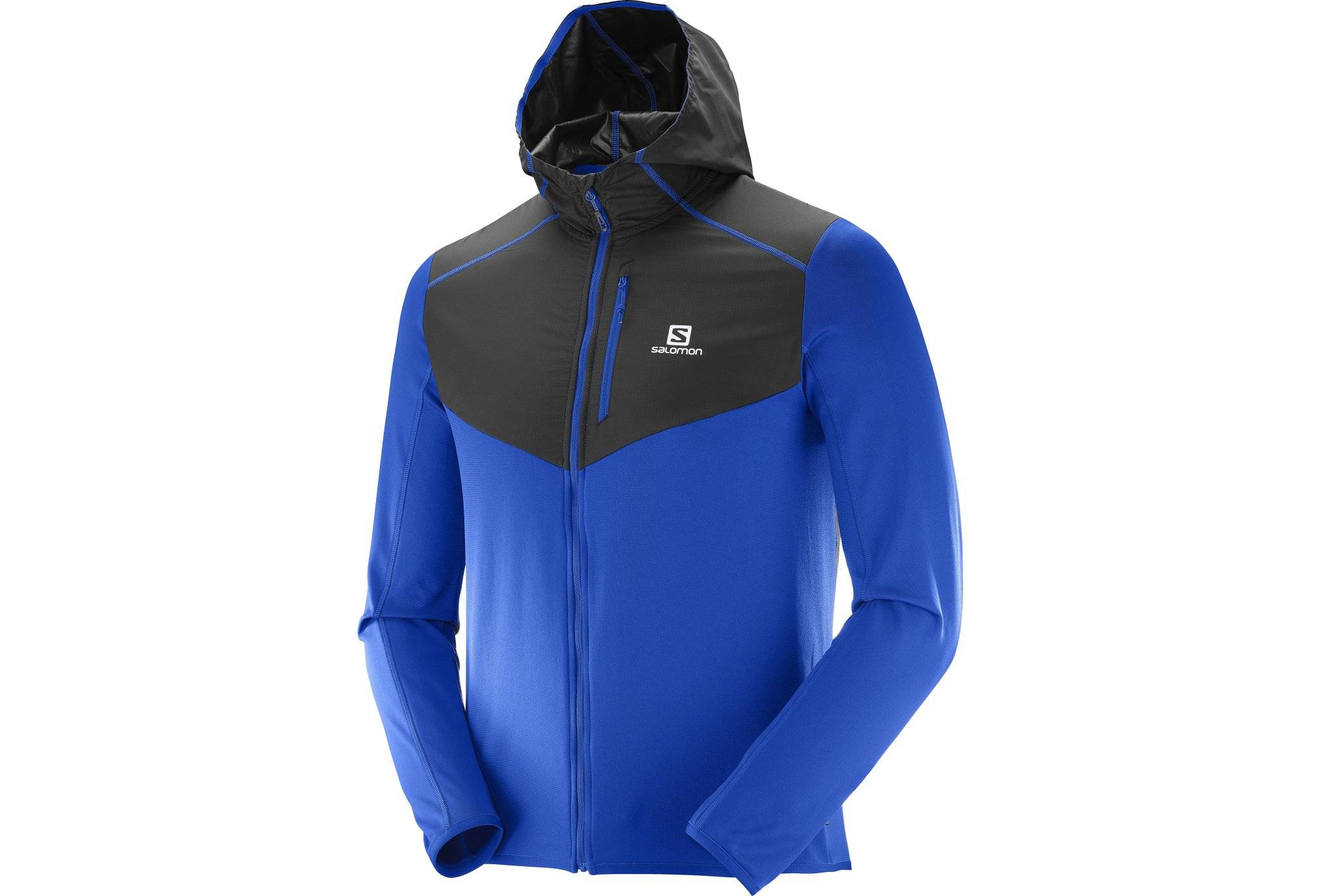 Salomon Discovery Wind Hoodie M homme pas cher 392769