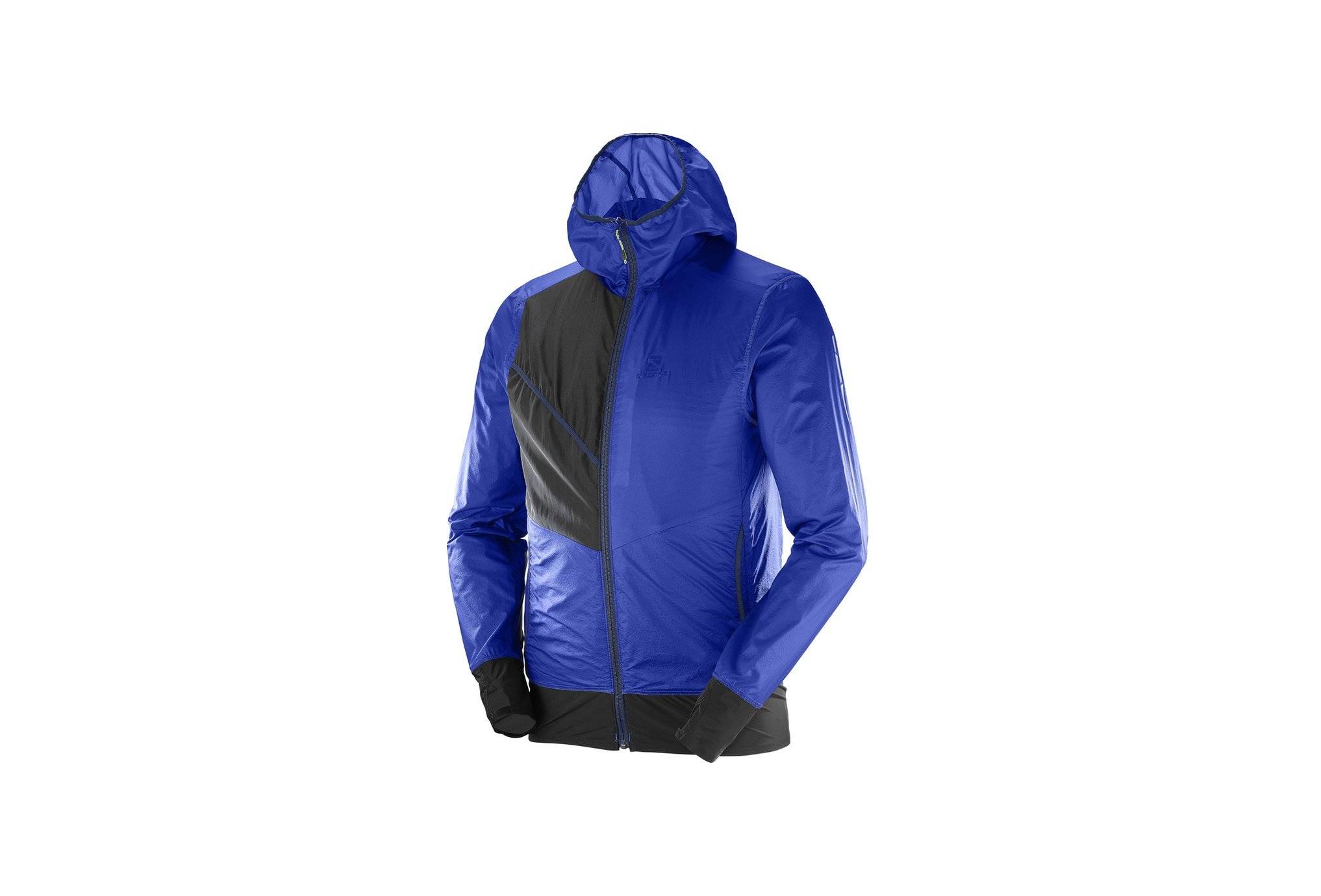 Salomon Drifter Air Wind Hoodie M homme en destockage 397004