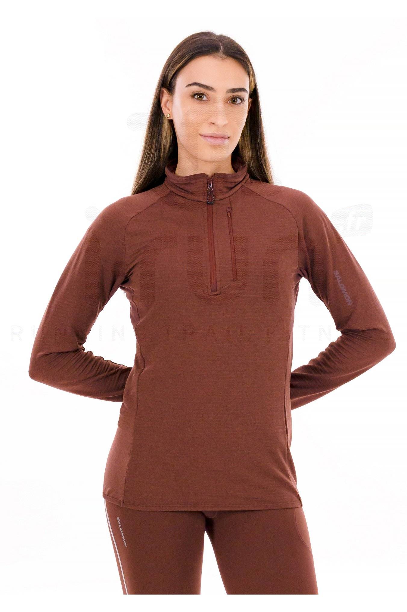 Salomon Essential Lightwarm 1/4 zip 