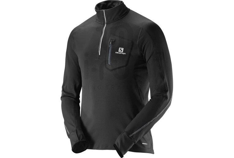 Salomon Maillot Trail Runner Warm LS Zip M 