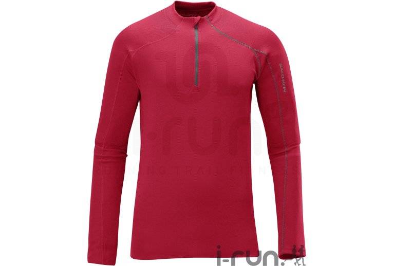 Salomon Tee-shirt Fleet LS II 1/2 Zip M 