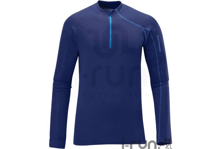 Salomon Tee-shirt Fleet LS II 1/2 Zip M 