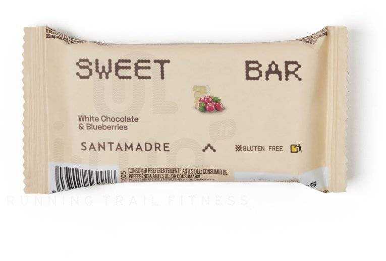 SANTAMADRE Barre �nerg�tique Sweet bar Chocolat blanc et Myrtilles