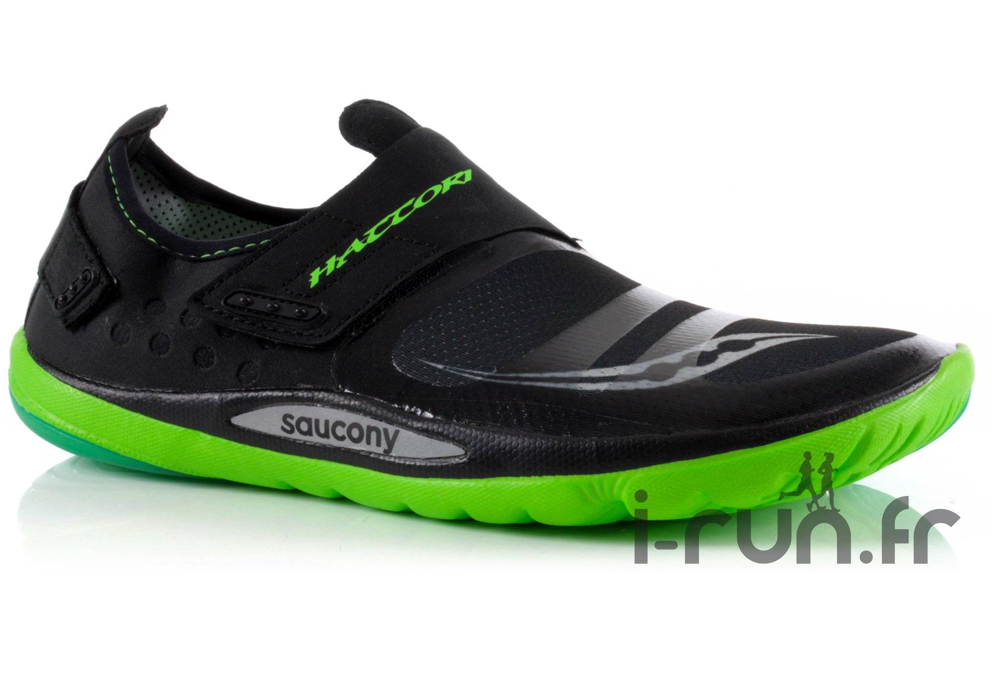 Saucony Hattori Noire et Verte Fluo 