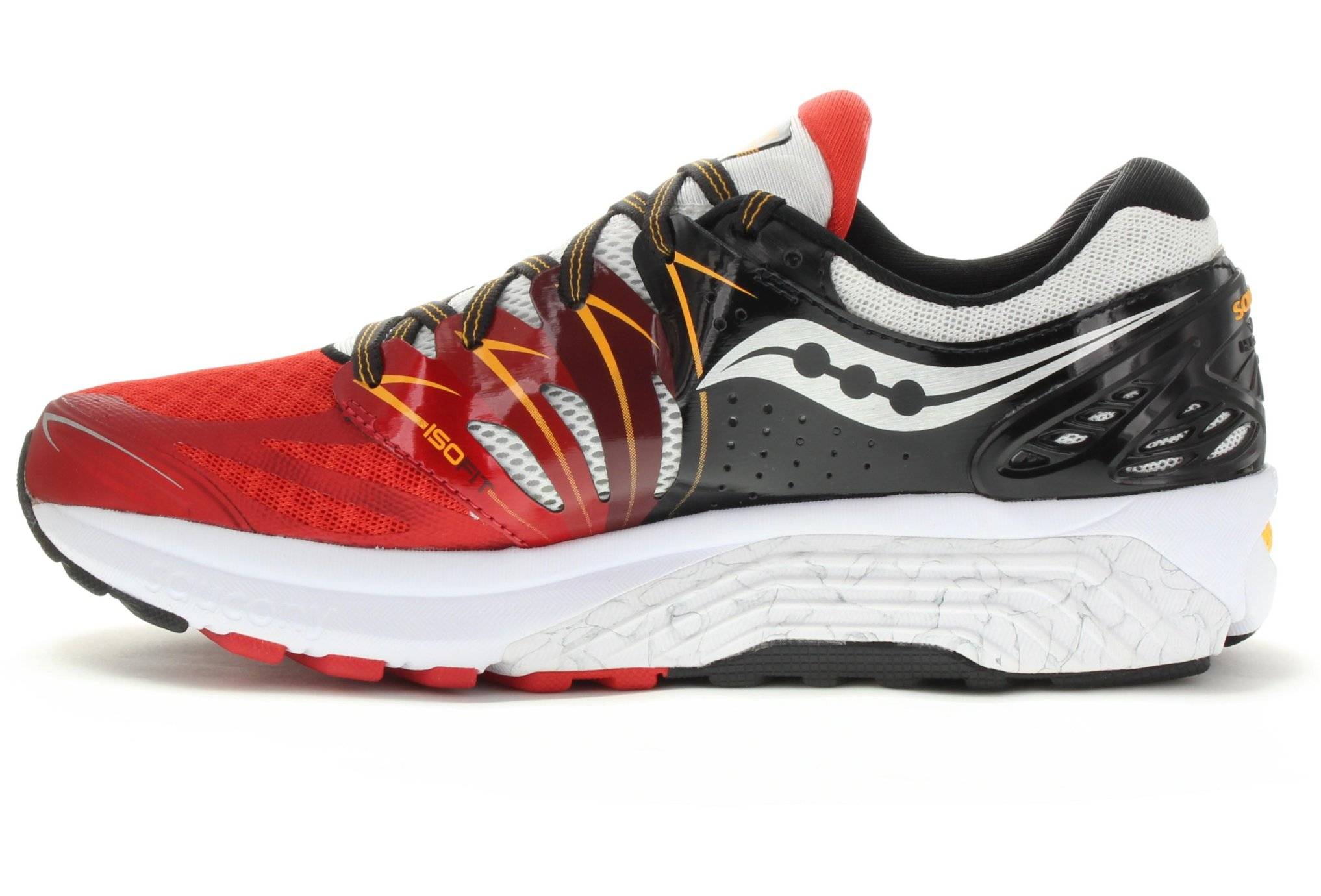 Saucony hurricane iso store 2 rouge