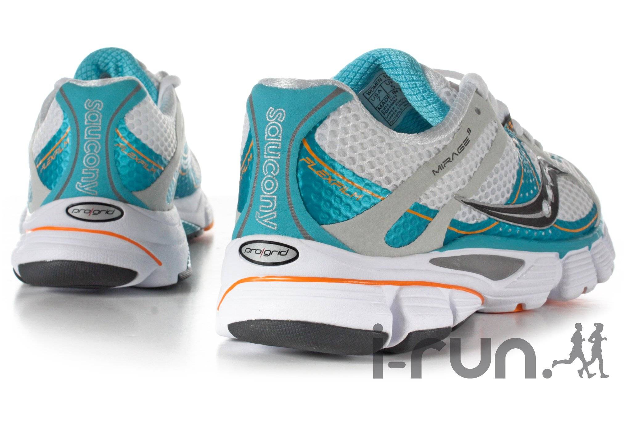 Saucony Women's Saucony Progrid Mirage Saucony ProGrid Mirage W Femme Pas  Cher 10173-2 WHT/BLU/ORG