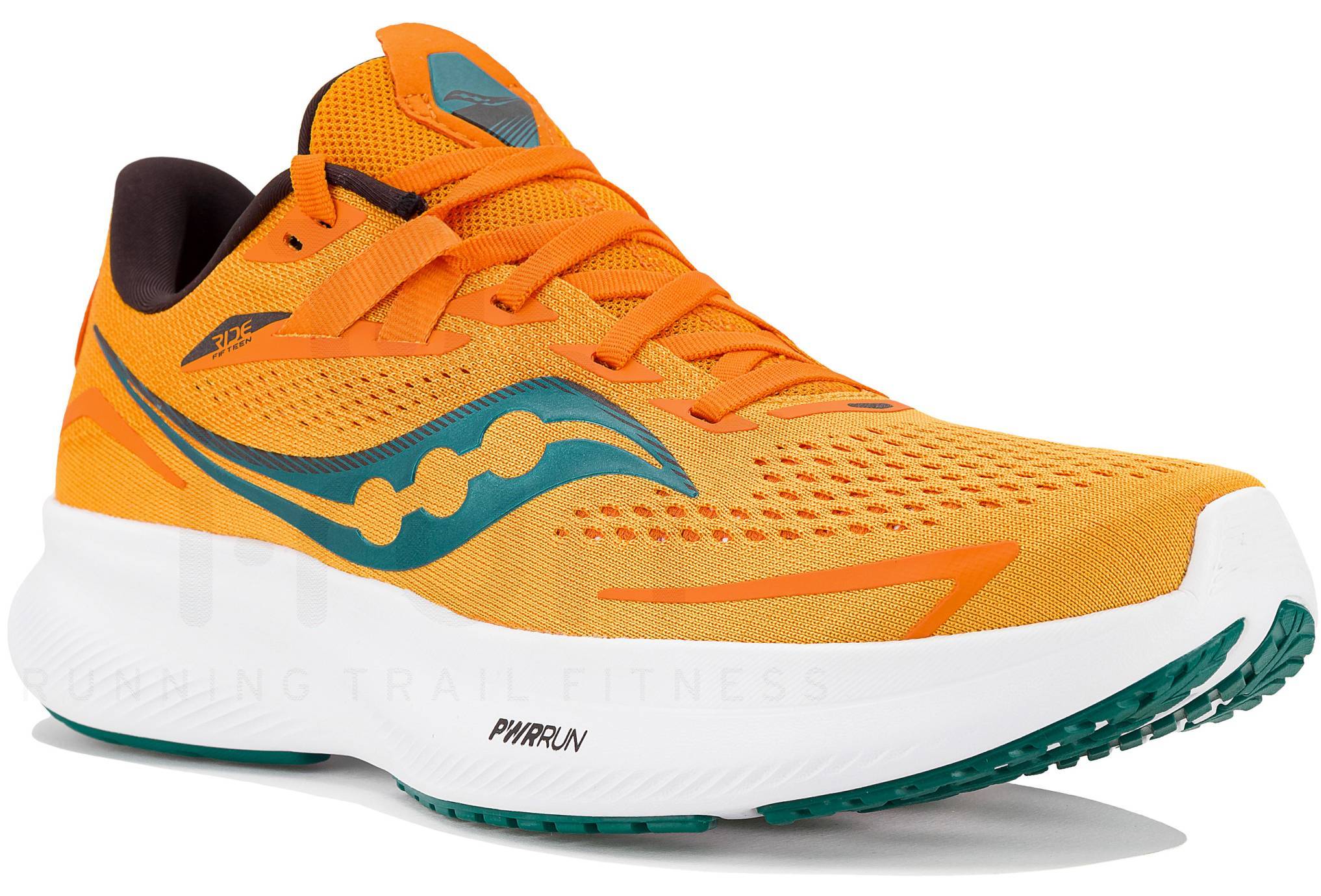 Saucony Mens Ride 15 S20729-45 Orange Running Shoes Sneakers Size 12.5 Saucony Ride Millennium Orangeade | SOMEWHERE® main image 3