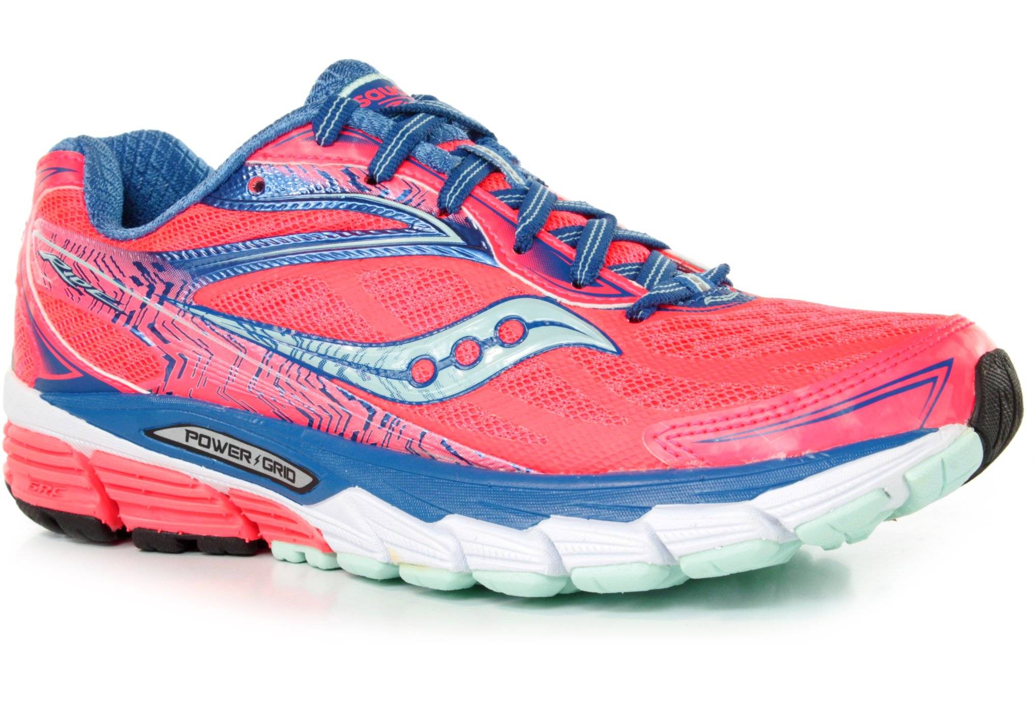 Saucony Ride 8 W femme pas cher 10273 2 COR BLU SEA