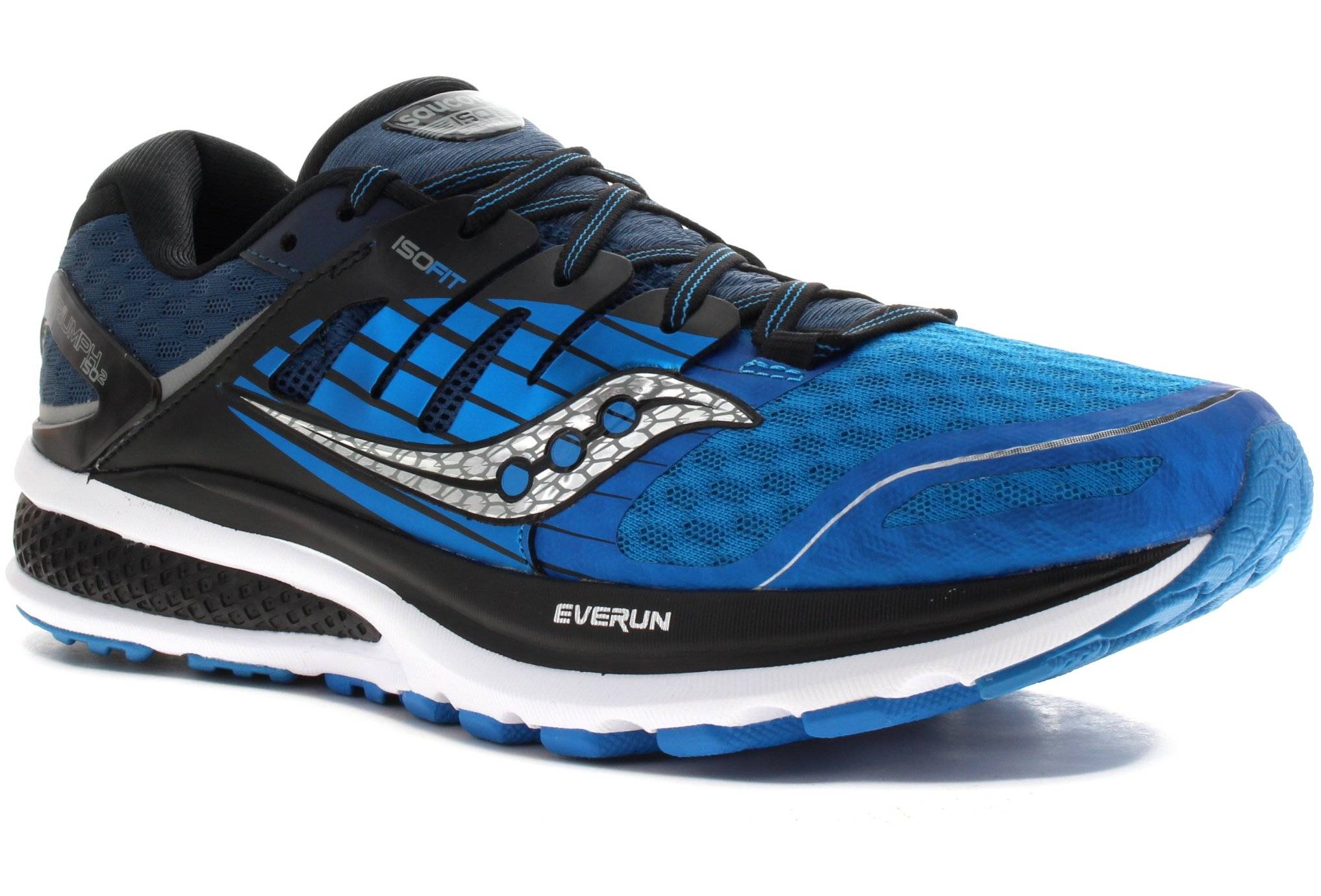 Saucony Triumph ISO 2 M homme en destockage 20290 4 BLU BLK SIL